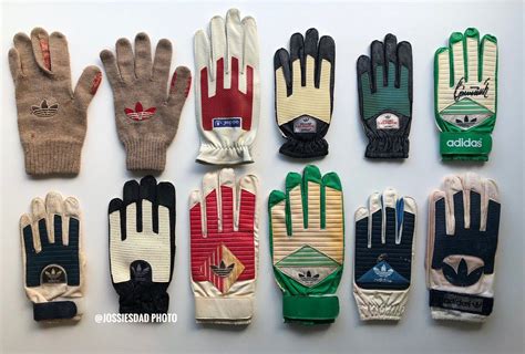 old Adidas goalkeeper gloves